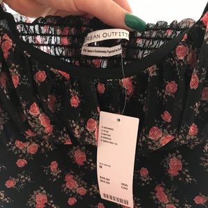 NWT Urban Floral Bodycon Mini Dress